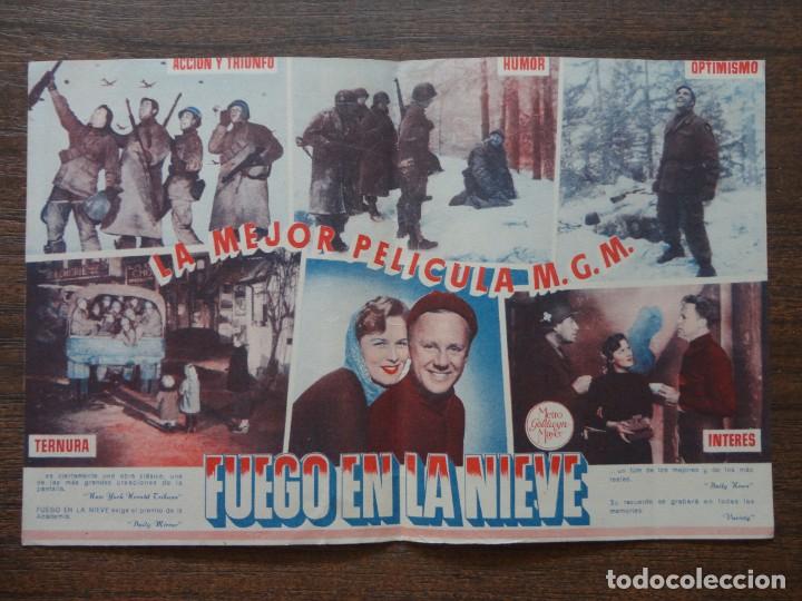 Cine: FUEGO EN LA NIEVE - (P: Doble) - Foto 2