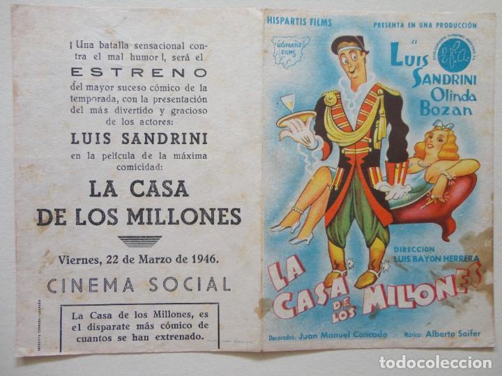 Cine: LA CASA DE LOS MILLONES - - Foto 1