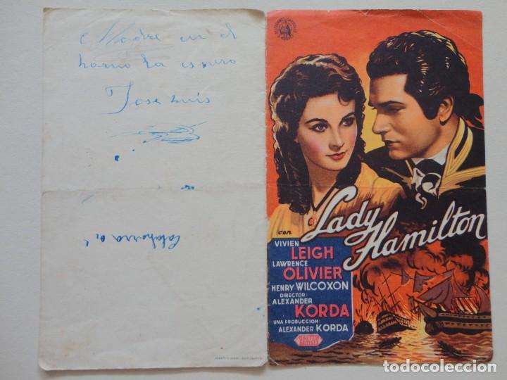 Cine: LADY HAMILTON - (P. Doble) - Foto 1