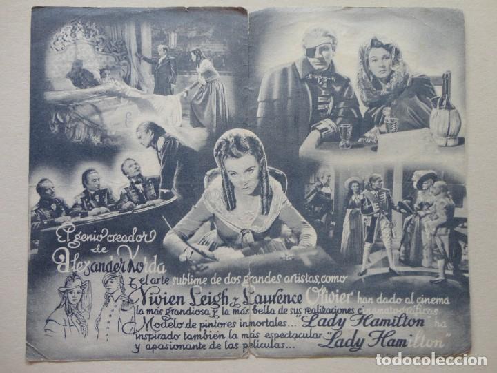 Cine: LADY HAMILTON - (P. Doble) - Foto 2