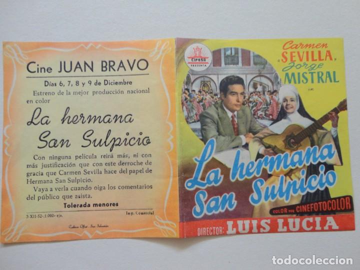 Cine: LA HERMANA SAN SULPICIO - Foto 1