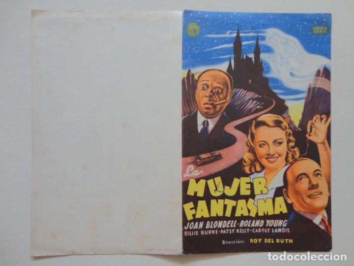Cine: LA MUJER FANTASMA - (P. Doble) - Foto 1