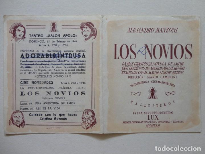 Cine: LOS NOVIOS - (P. Doble) - Foto 1