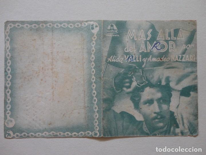 Cine: MAS ALL&Aacute; DEL AMOR - (P. Doble) - Foto 1