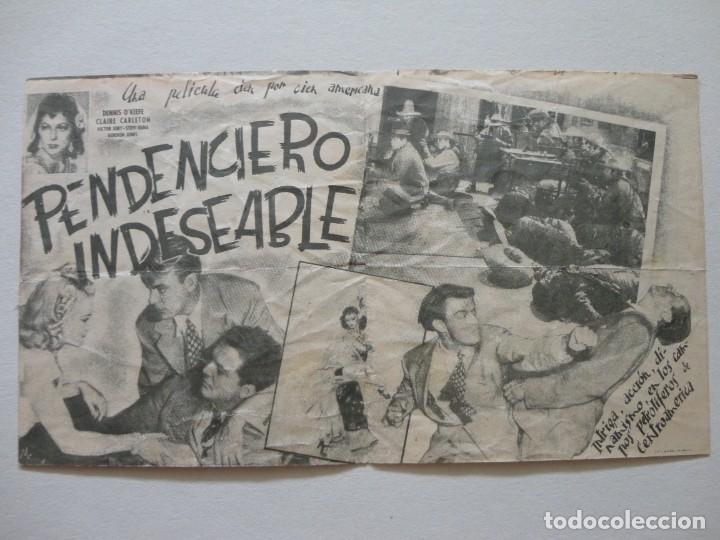 Cine: PENDENCIERO INDESEABLE - Foto 2