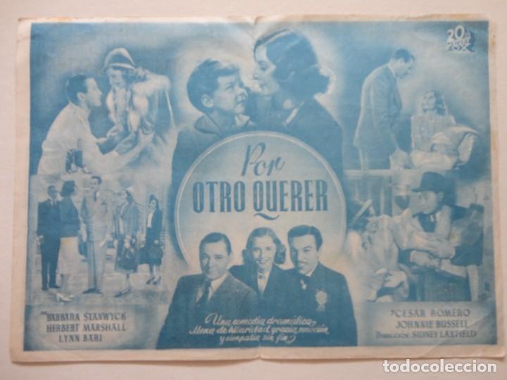 Cine: POR OTRO QUERER - (P. Doble) - Foto 2