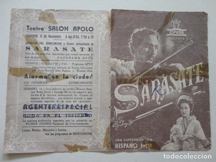 Cine: SARASATE - (P. Doble) - Foto 1