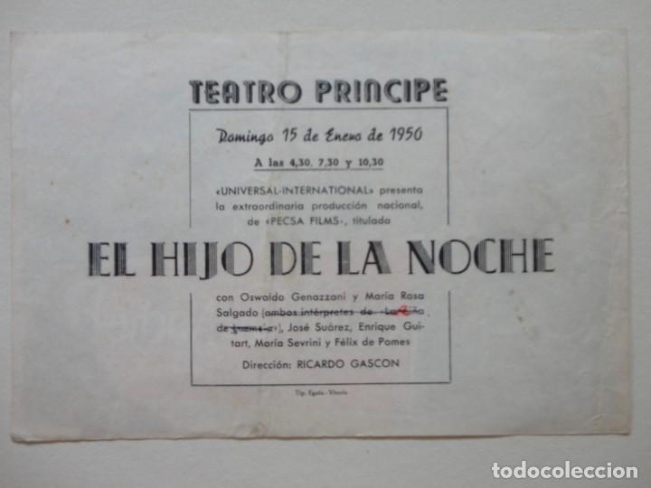 Cine: EL HIJO DE LA NOCHE - 1950 - - Foto 2