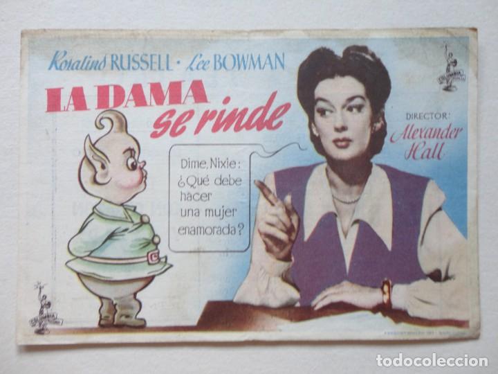 Cine: LA DAMA SE RINDE - 1948 - Foto 1