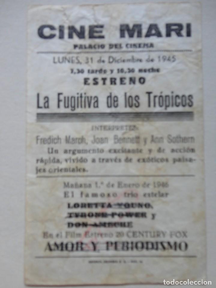 Cine: LA FUGITIVA DE LOS TR&Oacute;PICOS - Foto 2
