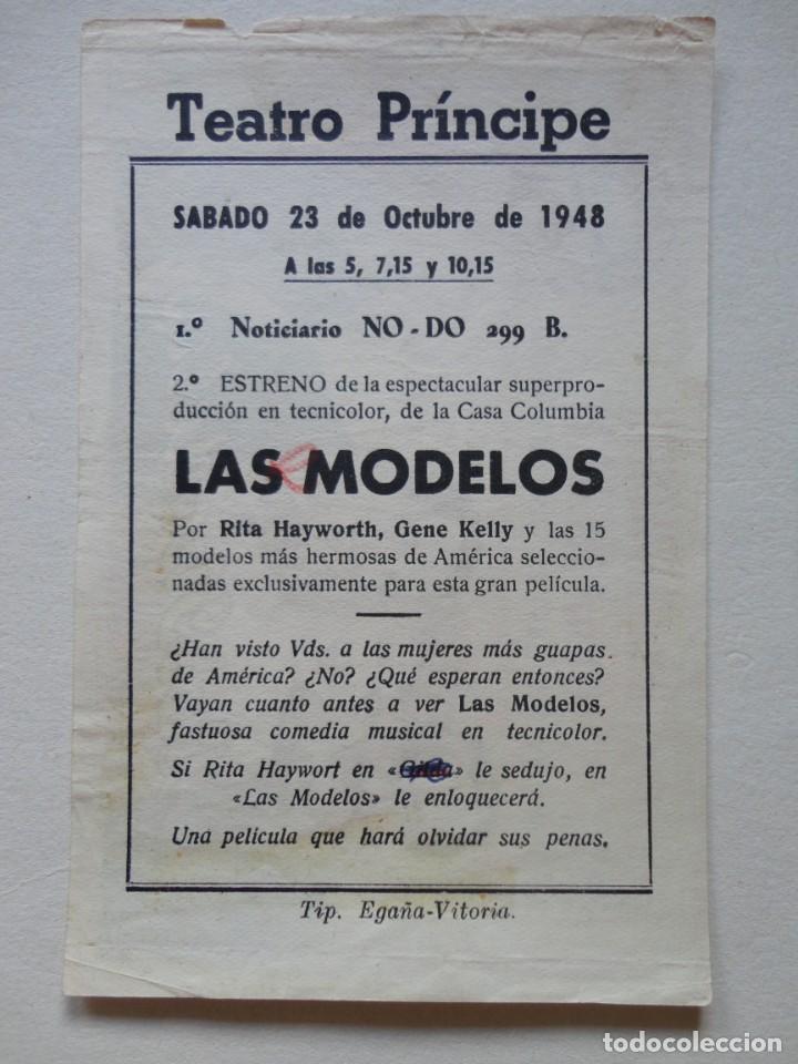 Cine: LAS MODELOS - (T. Pr&iacute;ncipe) - Foto 2