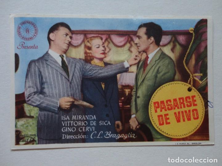 Cine: PASARSE DE VIVO - (sin publicidad) - Foto 1