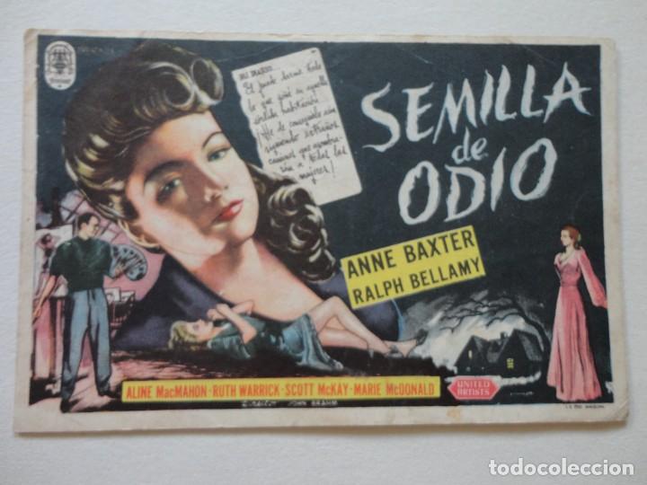 Cine: SEMILLA DE ODIO - (sin publicidad) - Foto 1