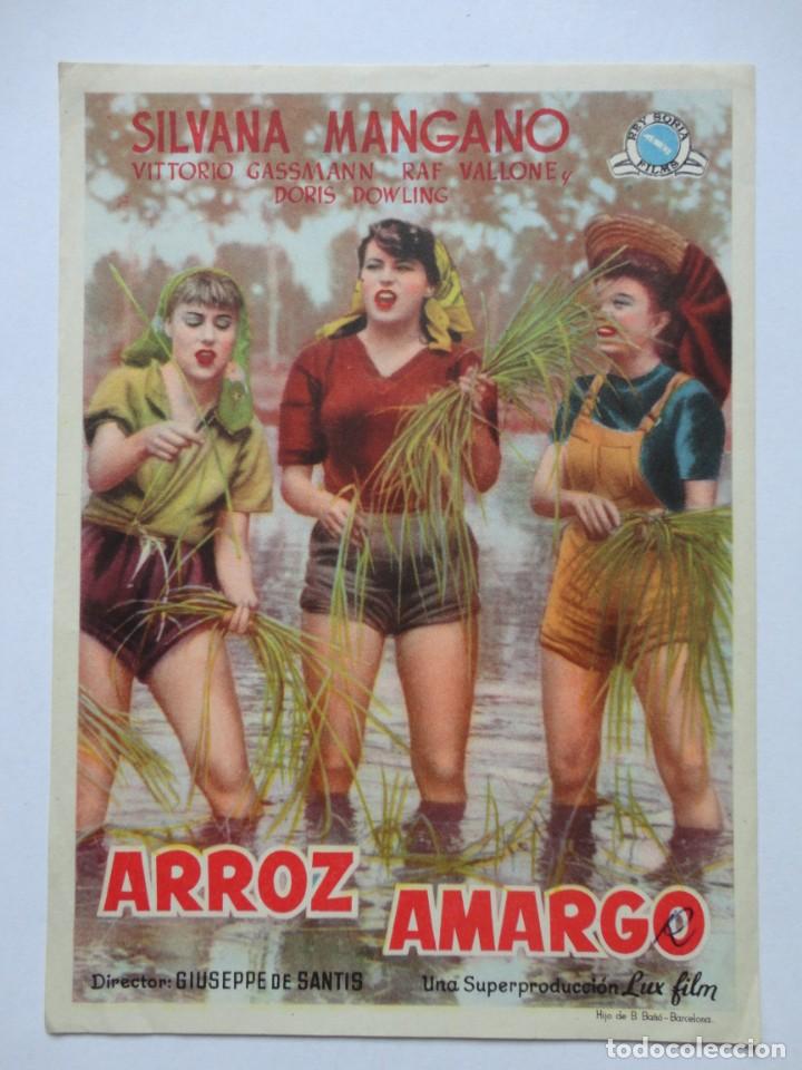 Cine: ARROZ AMARGO - (sin publicidad) - Foto 1