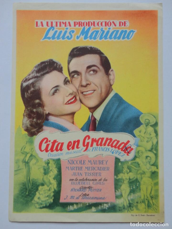 Cine: CITA EN GRANADA - (sin publicidad) - Foto 1