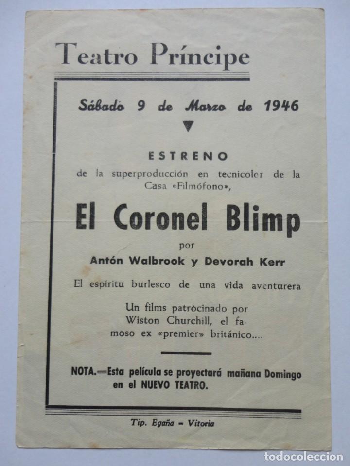 Cine: CORONEL BLIMP - 1946 - - Foto 2