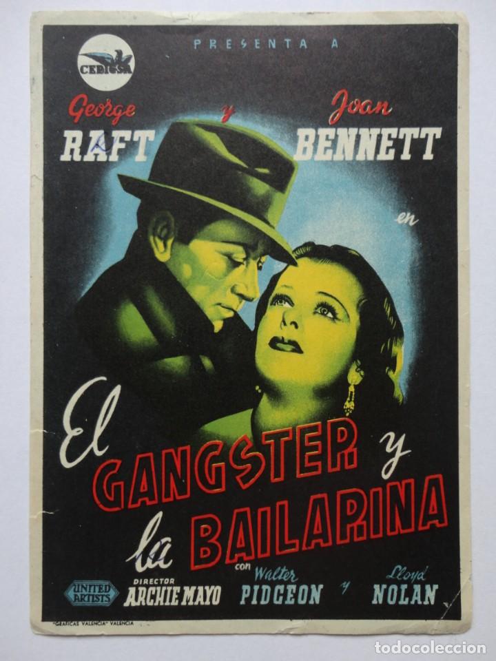 Cine: EL GANGSTER Y LA BAILARINA - Foto 1