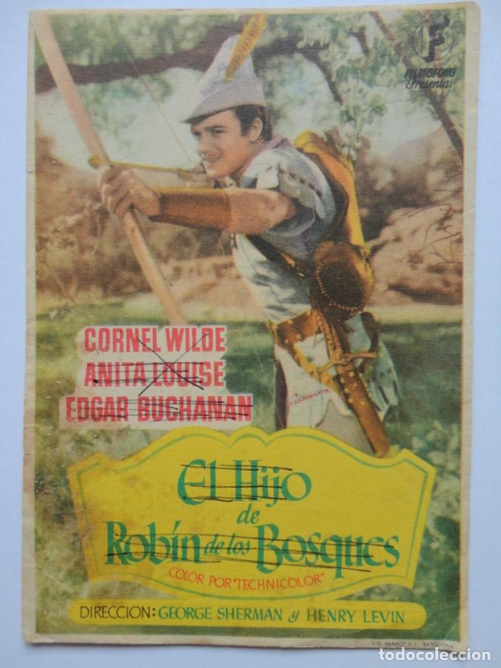 Cine: EL HIJO DE ROB&Iacute;N DE LOS BOSQUES - Foto 1