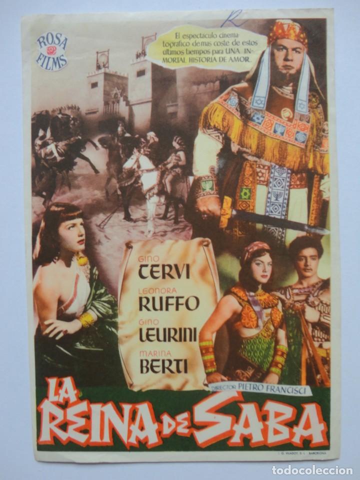 Cine: LA REINA DE SABA - (sin publicidad) - Foto 1