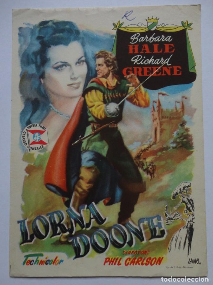 Cine: LORNA DOONE - (sin publicidad) - Foto 1