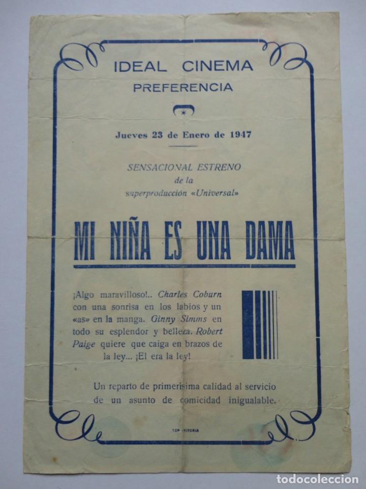 Cine: MI NI&Ntilde;A ES UNA DAMA - - Foto 2