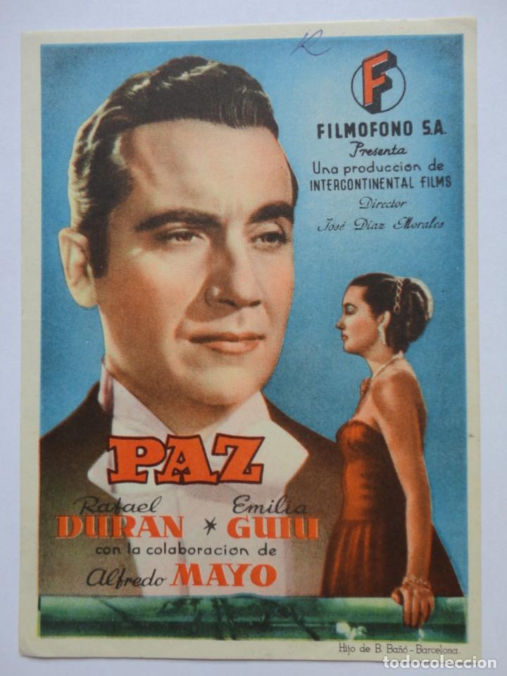 Cine: PAZ - (sin publicidad) - Foto 1