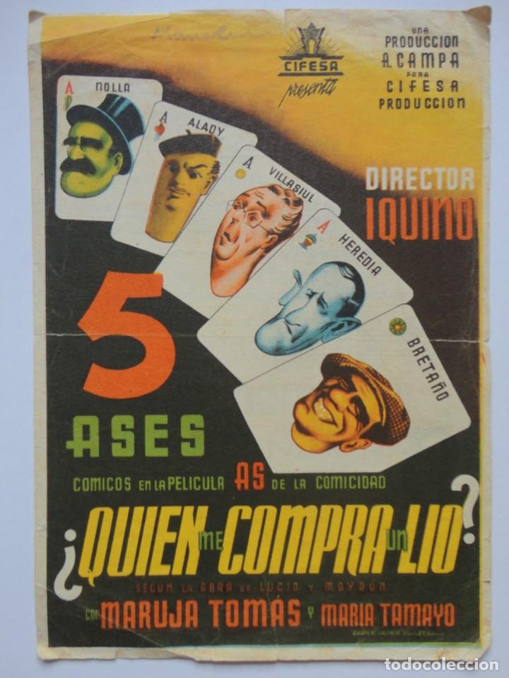 Cine: &iquest;QUI&Eacute;N ME COMPRA UN L&Iacute;O? - Foto 1