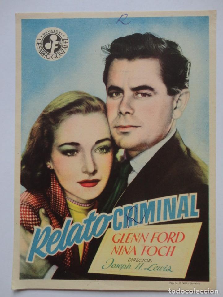 Cine: RELATO CRIMINAL - (sin publicidad) - Foto 1