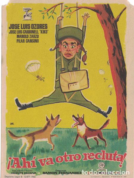 Cine: PROGRAMA DE CINE. AH&Iacute; VA OTRO RECLUTA PC-5165 - Foto 1