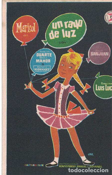 Cine: PROGRAMA DE CINE. UN RAYO DE LUZ PC-5176 - Foto 1