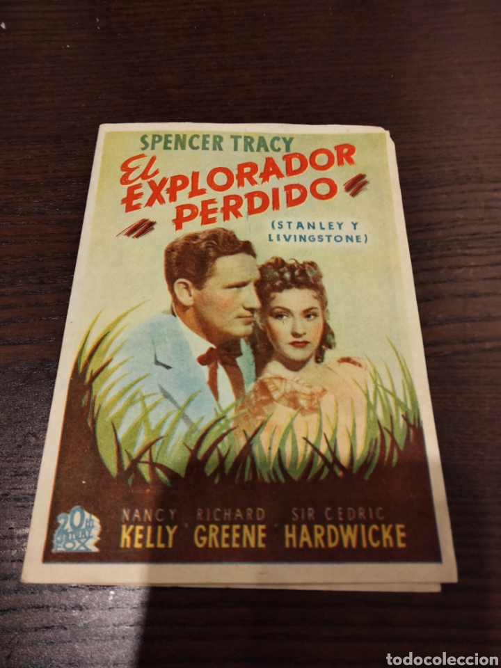 Cine: El explorador perdido Spencer Tracy (Sin publicidad)