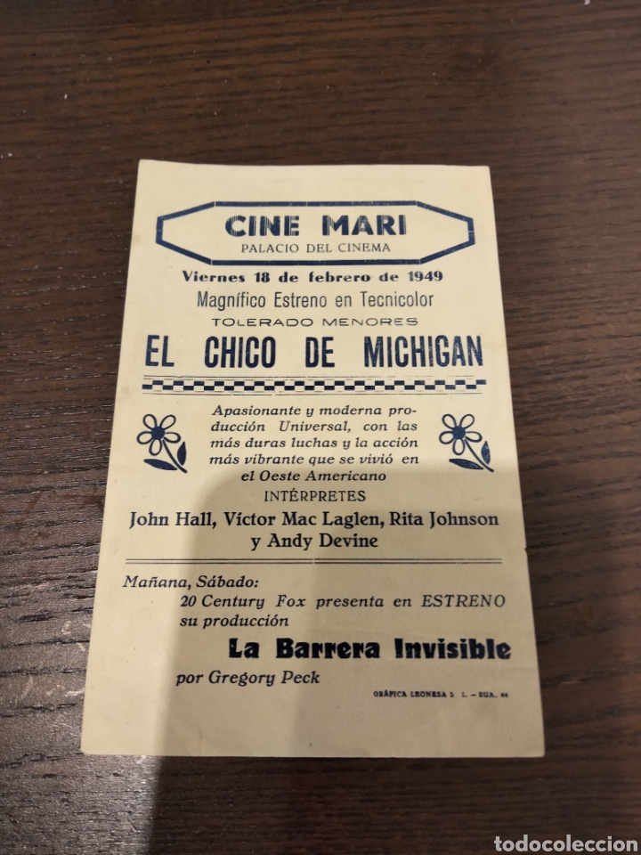 Cine: El chico de Michigan - Cine Mari - Foto 2