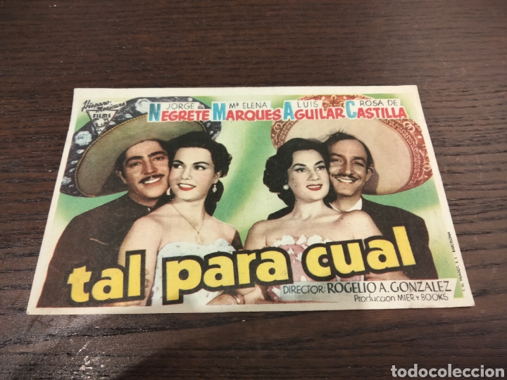 Cine: Tal para cual - Jorge Negrete - Foto 1