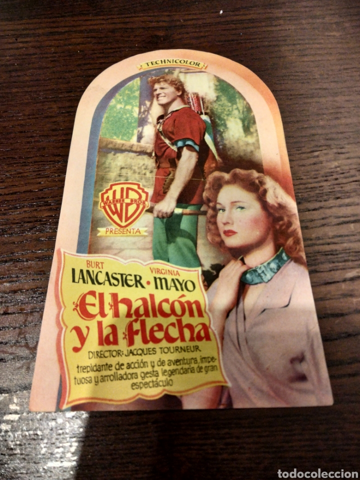 Kino: El halc&oacute;n y la flecha - Burt Lancaster, Virginia Mayo - Cine Finisterre