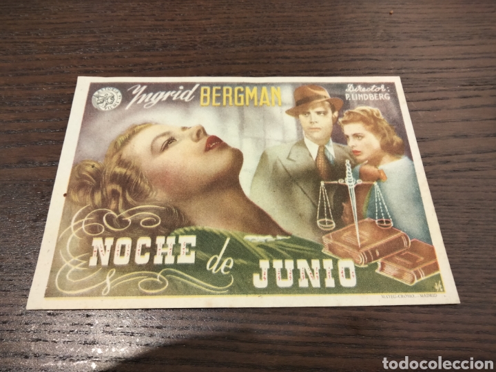 Cine: Noche de junio - Ingrid Bergman