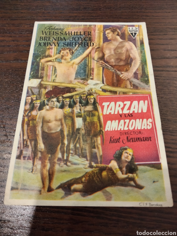 Cine: Tarz&aacute;n y las amazonas - Johnny Weissmuller, Brenda Joyce - Foto 1