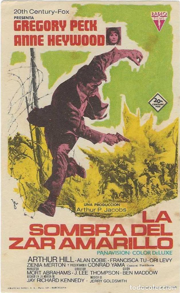 Cine: Programa Cine. La Sombra del Zar amarillo. Gregory Peck. 19-1361 - Foto 1