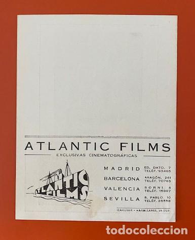Cine: EL PA&Ntilde;UELO &Iacute;NDIO. PROGRAMA DOBLE ATLANTIC. RARO Y EN PERFECTO ESTADO - Foto 2