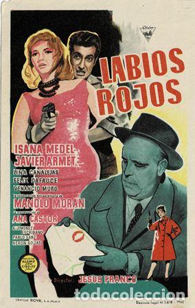  Flyers Publicitaires de films Anciens: PROGRAMA DE CINE. UNA BALA ES MI TESTIGO PC-5207