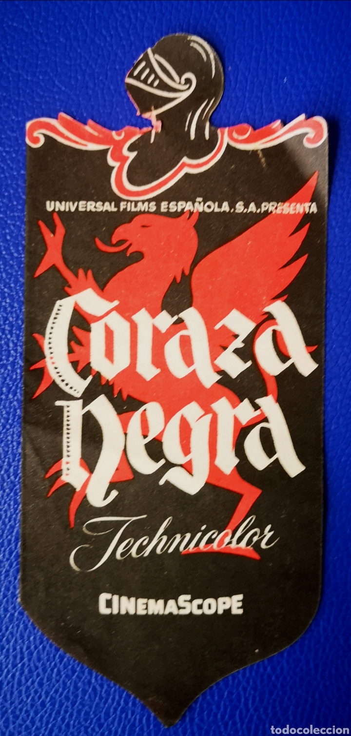  Flyers Publicitaires de films Anciens: CORAZA NEGRA