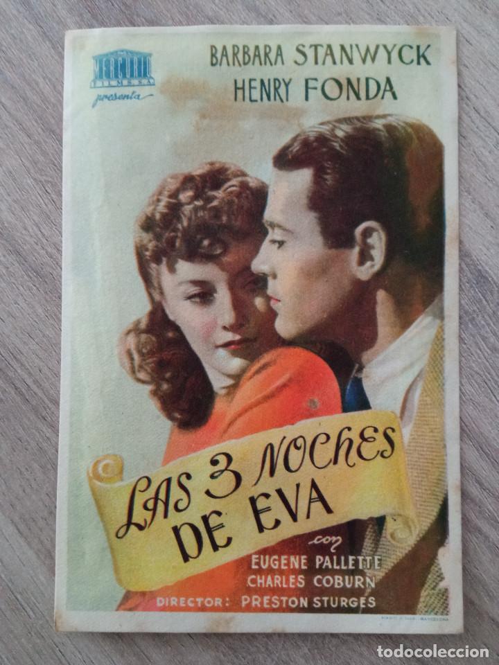 Cine: LAS 3 NOCHES DE EVA, BARBARA STANWYCK, HENRY FONDA