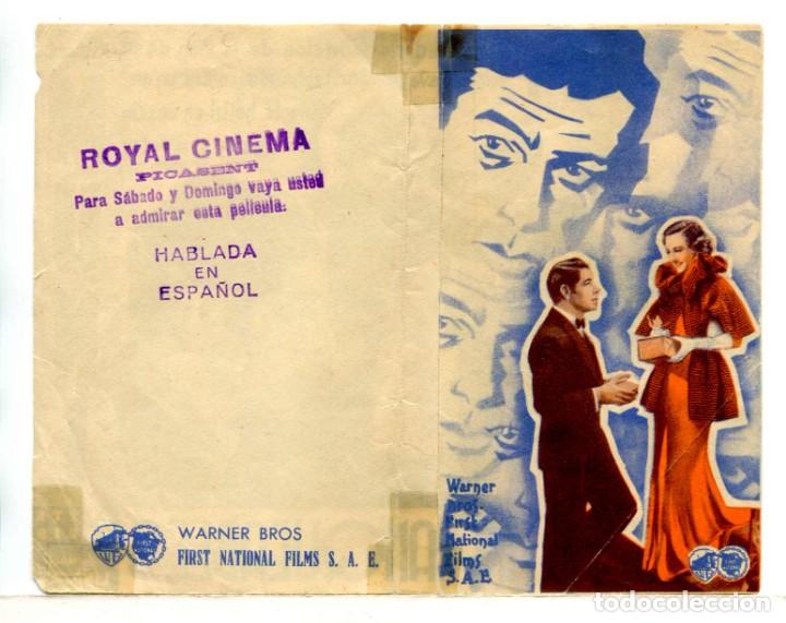 Cine: BARRERAS INFRANQUEABLES, con Paul Muni. - Foto 2