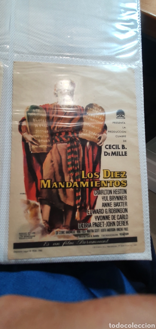 Cine: Programa de cine simple los diez mandamientos - Foto 1