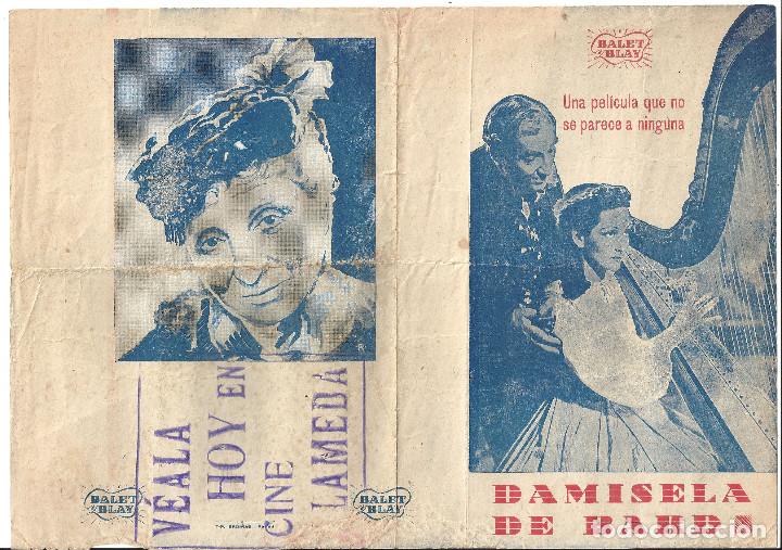 Cine: PTCC0 87 DAMISELA DE BARD PROGRAMA DOBLE BALET Y BLAY EMMA GRAMATICA - Foto 3