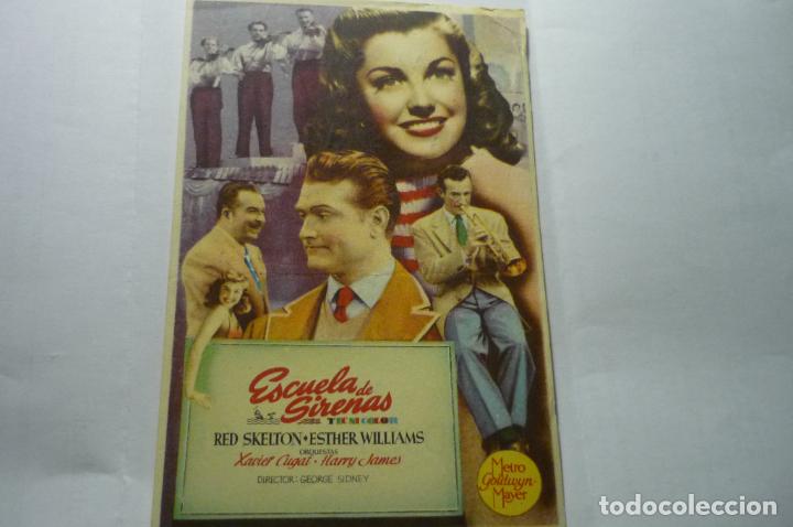 Cine: programa escuela de sirenas.-red skelton - publicidad - Foto 1