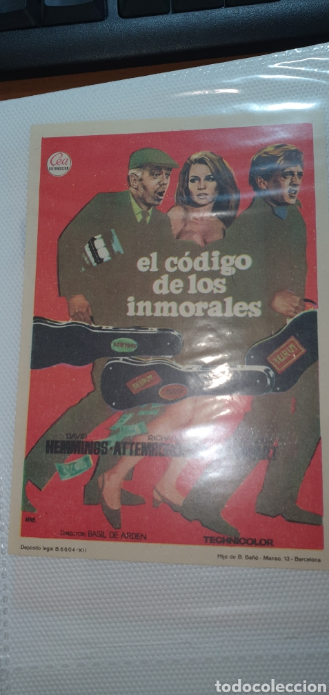 Cine: El c&oacute;digo de los inmorales simple - Foto 1