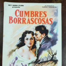 Cine: CUMBRES BORRASCOSAS - SIMPLE SIN PUBLICIDAD - PERFECTO