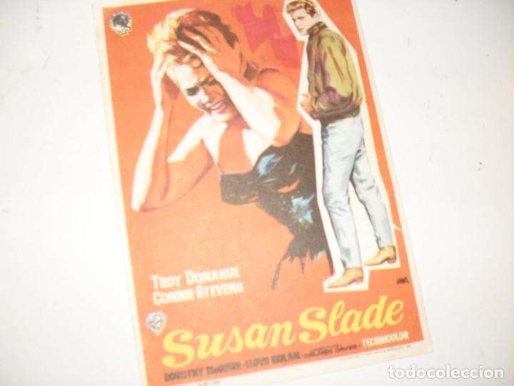 Kino: programa de mano sencillo,con texto publicitario .titulo:SUSAN SLADE