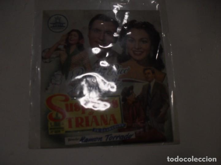 Kino: programa de mano sencillo,con texto publicitario .titulo: SUSPIROS DE TRIANA.
