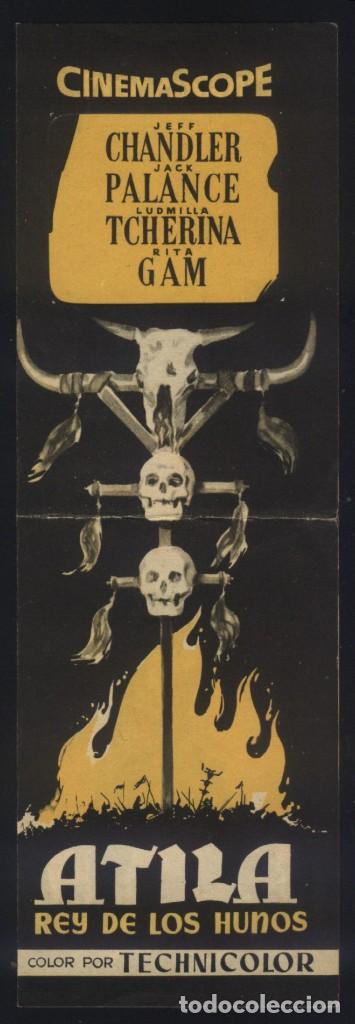 Kino: P-5652- ATILA, REY DE LOS HUNOS (Sign of the Pagan) (TROQUELADO, DOBLE) Jeff Chandler - Jack Palance